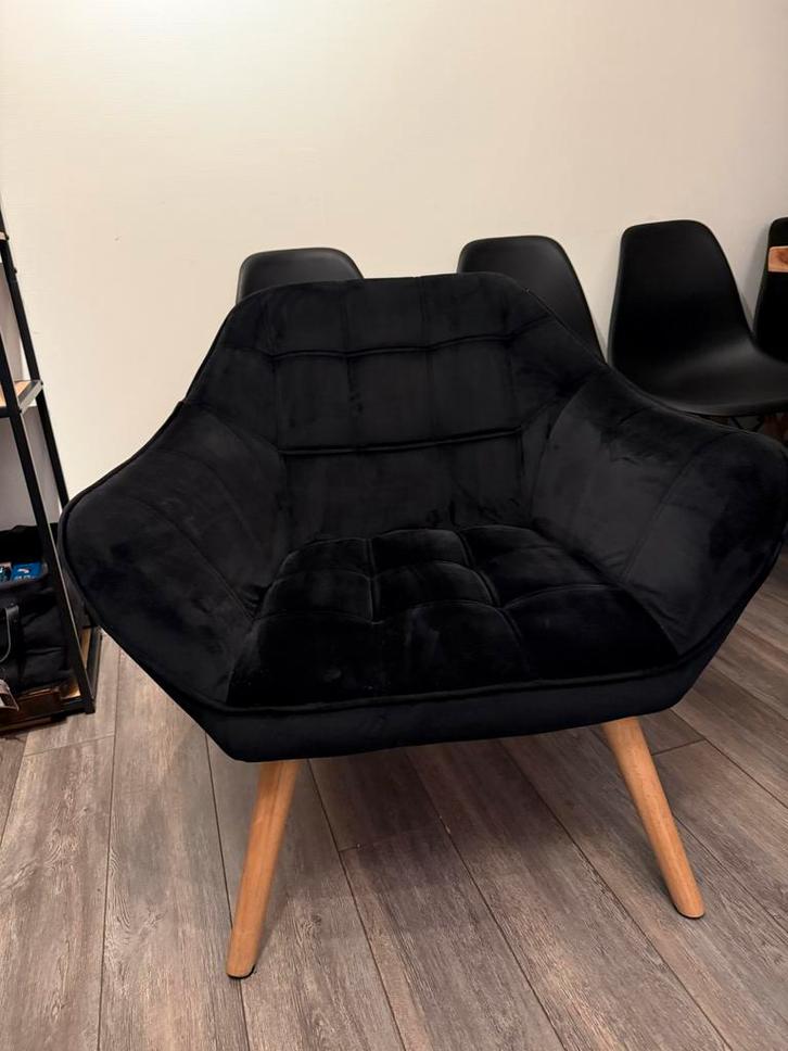 Leuke Loungestoel / Kinderstoel, Huis en Inrichting, Fauteuils, Zo goed als nieuw, Hout, Minder dan 50 cm, Minder dan 75 cm, Ophalen