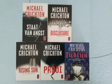 Michael Crichton diverse boeken  beschikbaar voor biedingen