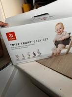 Tripp Trapp Baby Set Beige + Ukje Teddy Hoes, Ophalen of Verzenden, Zo goed als nieuw, Meegroeistoel, Gordel(s)
