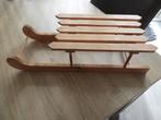 Houten slee decoratie kerst, Diversen, Ophalen, Gebruikt