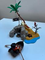 Playmobil 4139 piraten eiland, Ophalen of Verzenden, Zo goed als nieuw, Complete set