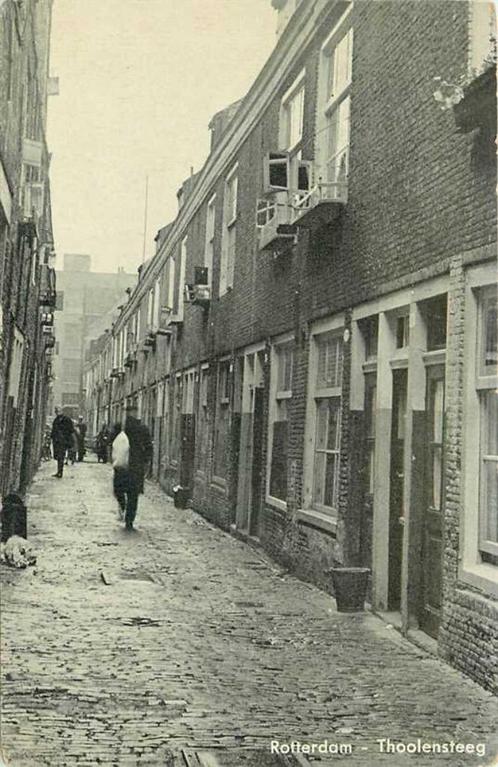 (380-951-031) Rotterdam Thoolensteeg, Verzamelen, Ansichtkaarten | Nederland, Zuid-Holland, Verzenden