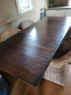 Koloniale tafel 112x90, Ophalen, Gebruikt
