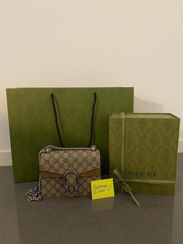 Gucci Dionysus kleine schoudertas, Motoren, Accessoires | Koffers en Tassen, Zo goed als nieuw, Ophalen