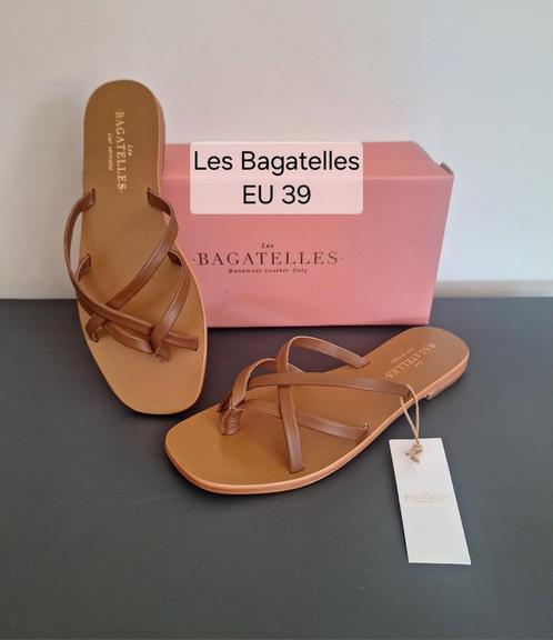 Camel leren muiltjes Les Bagatelles maat 39 nieuw, Kleding | Dames, Schoenen, Nieuw, Sandalen of Muiltjes, Bruin, Ophalen of Verzenden