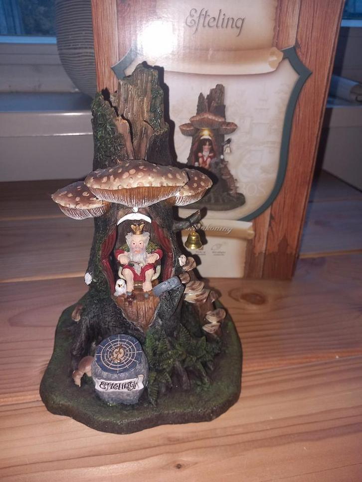 Luville Efteling Mini's Trollenkoning 8x9x12.5 cm, Verzamelen, Efteling, Gebruikt, Beeldje of Poppetje, Ophalen