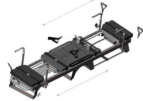 reformer pilates apparaat professioneel brulo, Sport en Fitness, Yoga en Pilates, Nieuw, Overig, Ophalen