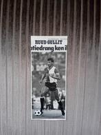 Knipsel - Ruud Gullit - Feyenoord, Ophalen, Gebruikt, Feyenoord, Poster, Plaatje of Sticker