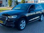 Audi Q5 2.0 Tfsi Quattro 252pk S Tronic 2018 Zwart, Auto's, Audi, 4 cilinders, Zwart, Particulier, Dealer onderhouden