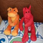 Hema rood paard en oranje varken met magneten 21 cm, Ophalen of Verzenden