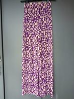 Zeer soepelvallende wijde broek mt XS van Monki, paars/crème, Paars, Ophalen of Verzenden, Zo goed als nieuw, Monki