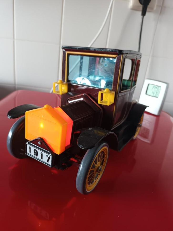 Blikken speelgoed T-ford Grandpa's Classic car nomura Japan, Antiek en Kunst, Antiek | Speelgoed, Ophalen of Verzenden