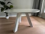 Woood Rhonda eettafel, Ophalen, Zo goed als nieuw, Rond, 100 tot 150 cm