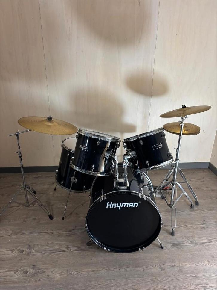 Drumstel Hayman, Muziek en Instrumenten, Drumstellen en Slagwerk, Gebruikt, Pearl, Ophalen