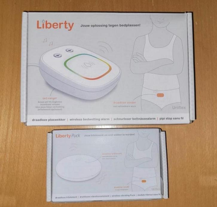 Uriflex Liberty plaswekker met trilelement, Kinderen en Baby's, Overige Kinderen en Baby's, Zo goed als nieuw, Ophalen of Verzenden