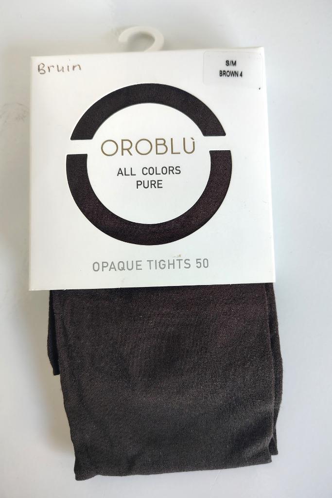NIEUW-D. BRUIN Oroblu All colours panty - 50 denier - mt S/M, Kleding | Dames, Leggings, Maillots en Panty's, Nieuw, Panty, Maat 40/42 (M)