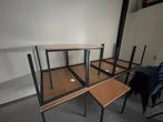Kantine tafels+stoelen, Huis en Inrichting, Ophalen, Gebruikt