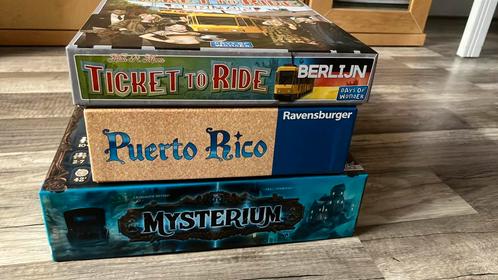 Uitverkoop Bordspellen: uitzoeken: € 12,50 p/s, Hobby en Vrije tijd, Gezelschapsspellen | Bordspellen, Zo goed als nieuw, Ophalen of Verzenden