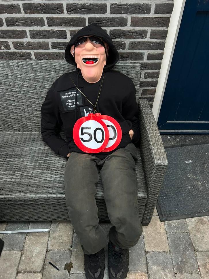 Abraham Pop, Hobby en Vrije tijd, Feestartikelen, Zo goed als nieuw, Abraham of Sarah, Ophalen