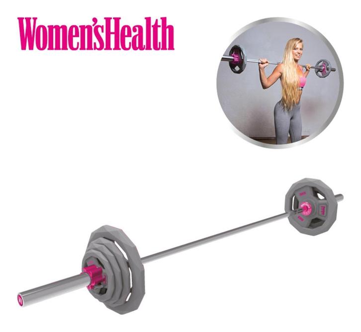 Women's Health Barbell Set - 80KG, Sport en Fitness, Fitnessmaterialen, Nieuw, Halterset, Armen, Benen, Borst, Buik, Rug, Ophalen