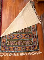 Kashmiri Kelim vloerkleed met traditionele patronen, Huis en Inrichting, Stoffering | Tapijten en Kleden, Gebruikt, 100 tot 150 cm