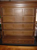 GROTE MASSIEF GRENEN BOEKENKAST -50 % KORTING FLAMANT, Huis en Inrichting, Ophalen, Gielen, 200 cm of meer, Zo goed als nieuw