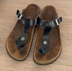 Birkenstock Gizeh zwarte teenslipper sandalen slippers 39, Zwart, Nieuw, Birkenstock, Sandalen of Muiltjes