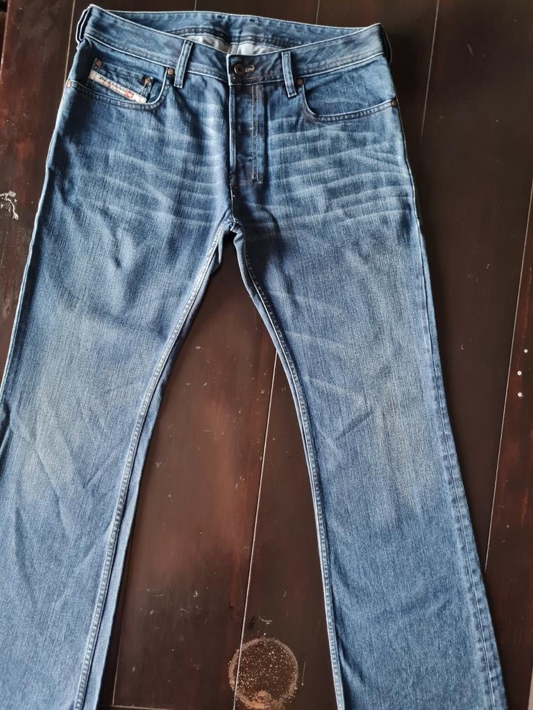 nieuwe classic vintage diesel zathan regular bootcut 33/32!!, Kleding | Heren, Spijkerbroeken en Jeans, Nieuw, W33 - W34 (confectie 48/50)