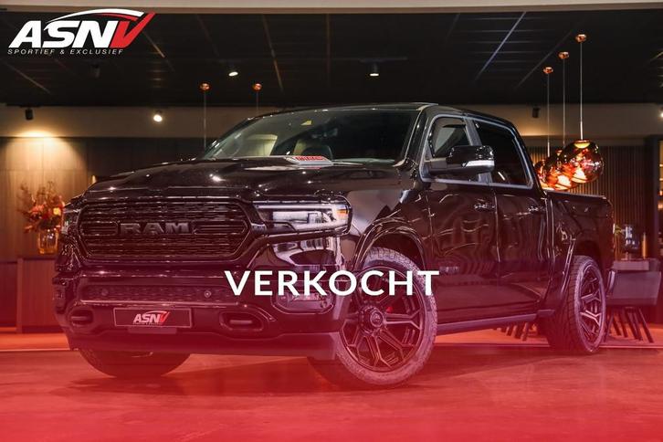 Dodge Ram 1500 5.7L V8 Hemi 4x4 Limited, 401 PK, Full/Black,, Auto's, Dodge, Bedrijf, Te koop, RAM 1500, 4x4, ABS, Adaptieve lichten