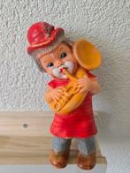Vintage rubberen clown met piep, Ophalen of Verzenden