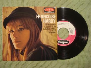 Françoise Hardy 7" Vinyl EP: ‘Tu peux bien’ (Frankrijk) beschikbaar voor biedingen