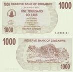 ZIMBABWE 2007 1000 dollars #44 UNC, Postzegels en Munten, Bankbiljetten | Afrika, Zimbabwe, Verzenden
