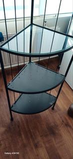 Hoek badkamer rek zwart, Ophalen, Minder dan 50 cm, Overige typen, Zo goed als nieuw