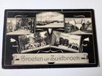 Zuidbroek Jugendstilkaart met Randversiering 1909, Ophalen of Verzenden, Voor 1920, Gelopen, Groningen