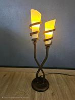 tafellamp, Ophalen of Verzenden, Zo goed als nieuw, Glas, Minder dan 50 cm