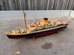 Modelbouwboot hout 150cm lang afbouw / restauratie project, Ophalen, Gebruikt, Overige merken