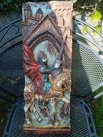 Kruisvaart ridder op wit paard  Vintage, Antiek en Kunst, Ophalen of Verzenden