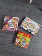 Spellenpakket Dora, Kabouter Plop, Woezel en Pip, Hobby en Vrije tijd, Gezelschapsspellen | Bordspellen, Een of twee spelers, Ophalen
