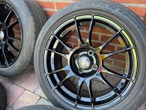 OZ Ultraleggera 16 Inch 4x100 + Yokohama Advan Sport banden, Auto-onderdelen, Banden en Velgen, Banden en Velgen, Zomerbanden