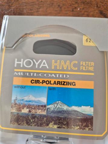 HOYA HMC Polarisatiefilter 62mm - Krasvrij beschikbaar voor biedingen