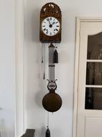 Antieke Franse Comtoise/Morbier wandklok – werkend, Antiek en Kunst, Ophalen of Verzenden