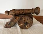 decoratieve houten kanon, Ophalen of Verzenden