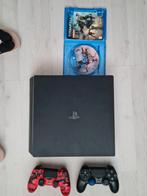 Ps4 pro met 2 controllers, Ophalen of Verzenden, Gebruikt, Met 2 controllers, Pro
