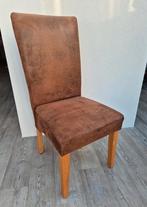 Gratis Stoelen 2x (eetkamerstoelen), Ophalen, Zo goed als nieuw, Bruin