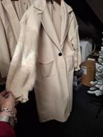 Dames Mantel, Kleding | Dames, Jassen | Winter, Ophalen of Verzenden, Zo goed als nieuw, Maat 46/48 (XL) of groter, Zwart