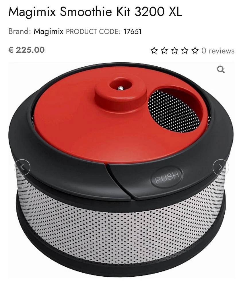 Magimix Smoothiemix kit voor blenders, Ophalen of Verzenden, Nieuw