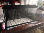 Compleet 60 liter aquarium met buitenfilter, en toebehoren, Dieren en Toebehoren, Vissen | Aquaria en Toebehoren, Ophalen, Zo goed als nieuw