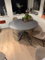 Nette houten 16hoekige tafel, Huis en Inrichting, Tafels | Eettafels, Ophalen, Gebruikt, 100 tot 150 cm, Eikenhout
