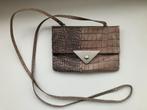 Renato Angi crossbody tasje clutch met krokodillenprint, Ophalen of Verzenden, Zo goed als nieuw, Overige kleuren, Overige typen