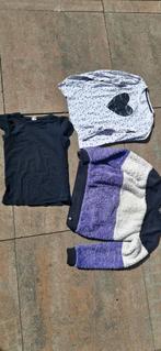 T-shirt, Long sleeve en trui Maat 134/ 140, Gebruikt, Meisje, Ophalen of Verzenden, Shirt of Longsleeve